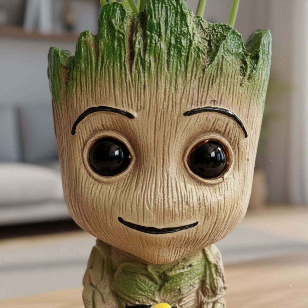 Groot Resin Planter & Pen Stand