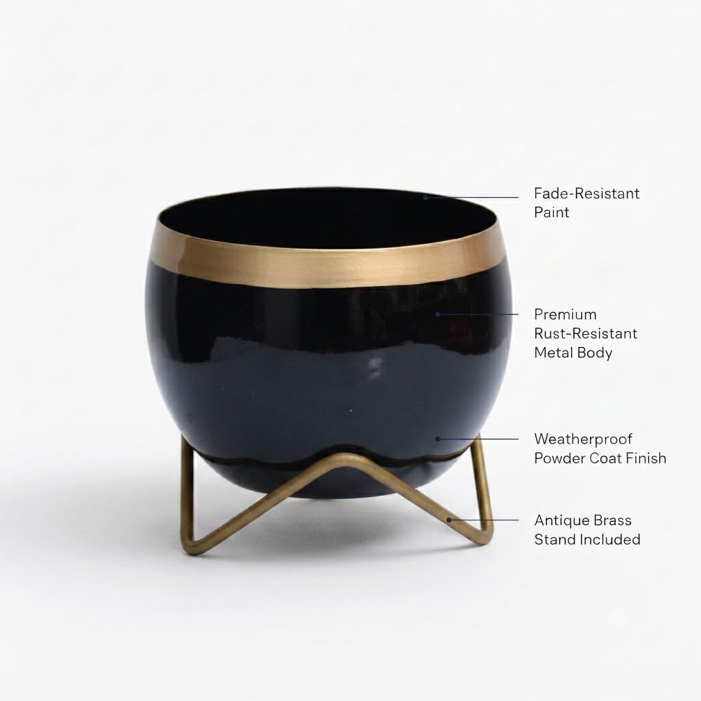 Premium Gold Rim pots